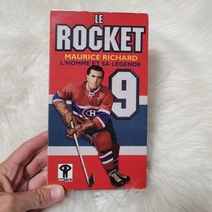 Le Rocket Maurice Richard L'Homme Sa Legende Canadien French Hockey Player VHS